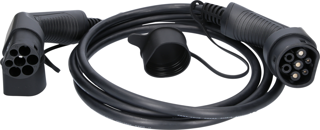 efuturo® link charging cable straight, Type 2 to Type 2 plug